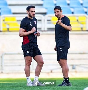 حضور اورونوف در تمرین پرسپولیس + عکس