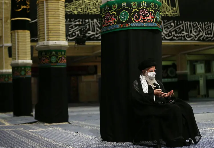 برگزاری مراسم عزاداری در حسینیه امام خمینی (‌ره)