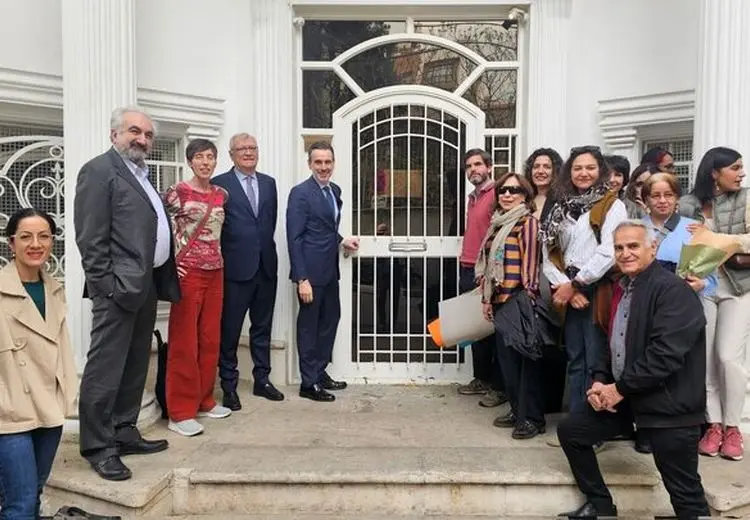 بازگشایی مجدد سفارت اسپانیا در تهران + عکس