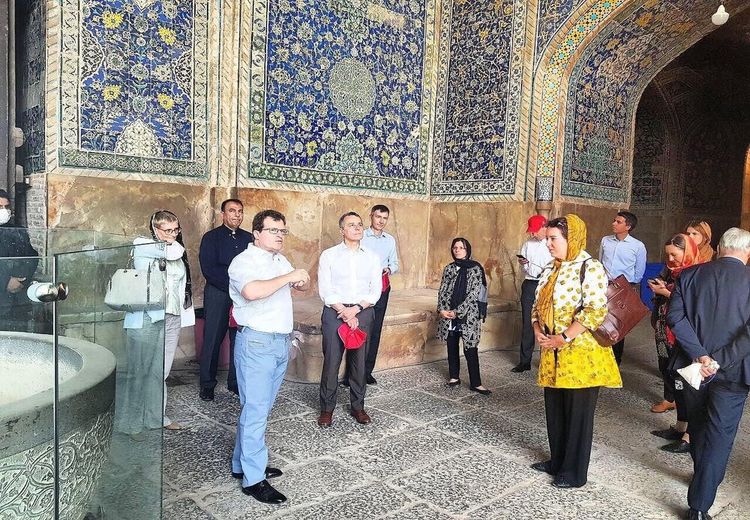 بازدید وزیر خارجه سوئیس از اصفهان + عکس