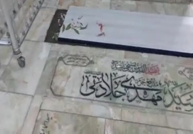 تصاویری از آرامگاه ابدی امیرعبداللهیان