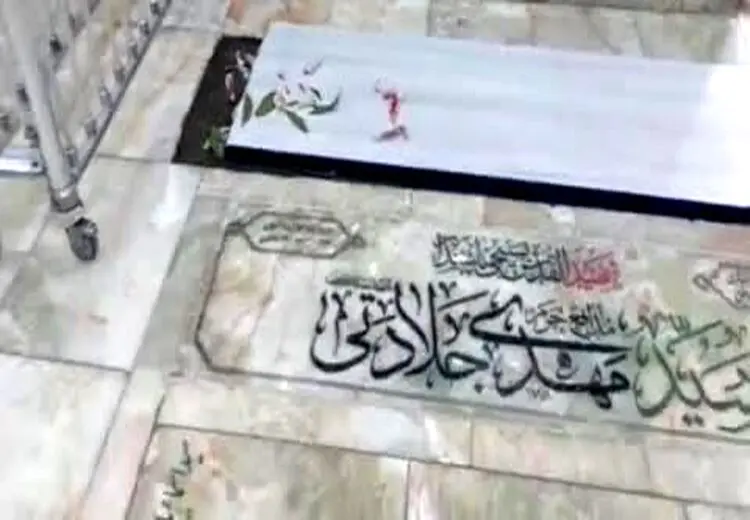 تصاویری از آرامگاه ابدی امیرعبداللهیان