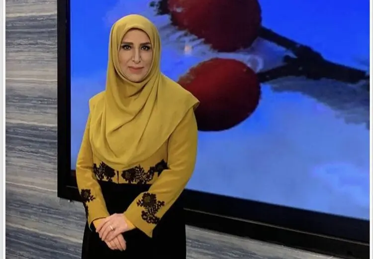 کشف حجاب مجری معروف تلویزیون