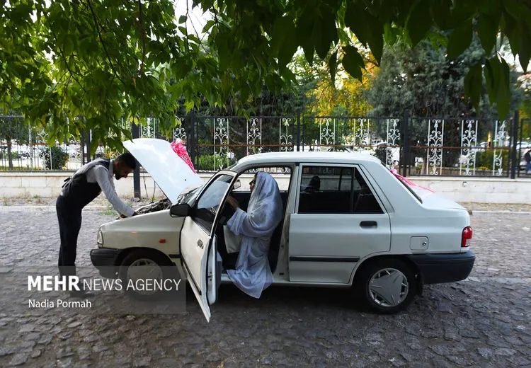 ماشین عروس بدقلق! 