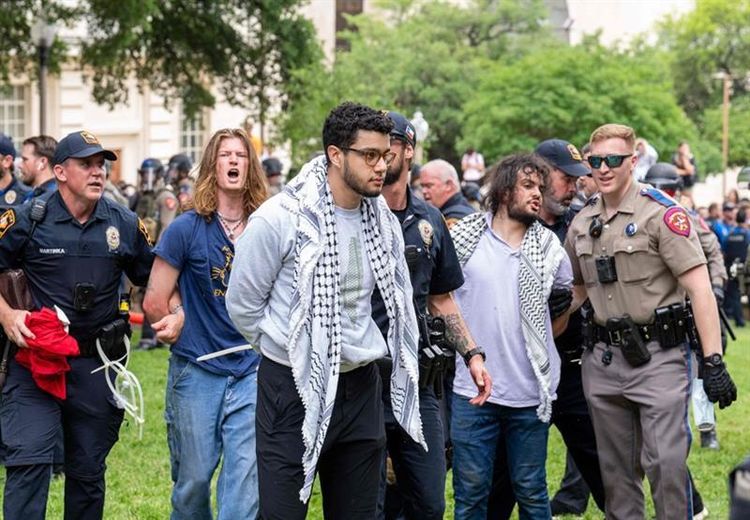 لغو مراسم فارغ التحصیلی دانشگاه کالیفرنیا به علت تظاهرات ضداسراییلی دانشجویان