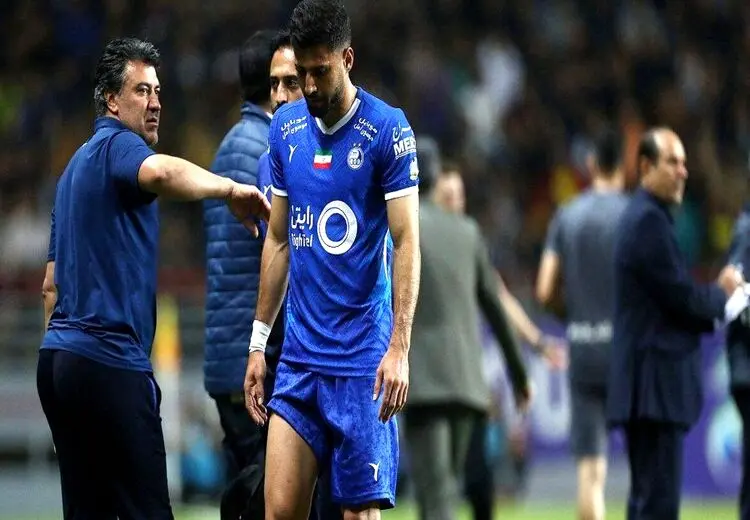 شوک به نکونام ، غیبت دو بازیکن استقلال برابر پرسپولیس
