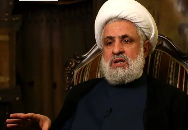  شیخ نعیم قاسم: با دشمن به عنوان یک تهدید استراتژیک برای منطقه مقابله می‌کنیم