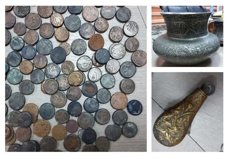 کشف اشیای تاریخی در گمرک بندرلنگه + عکس
