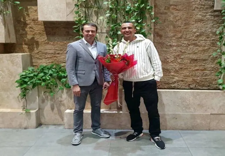 مهاجم خارجی پرسپولیس در تهران/ عکس