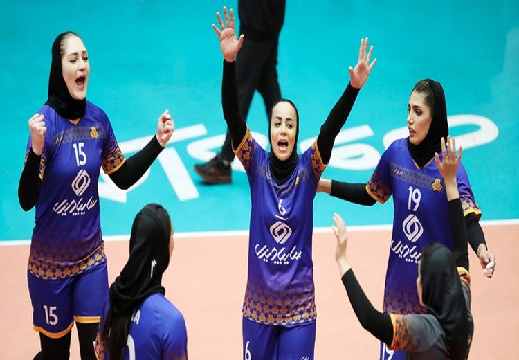 پیروزی زنان والیبالیست اصفهانی در دربی