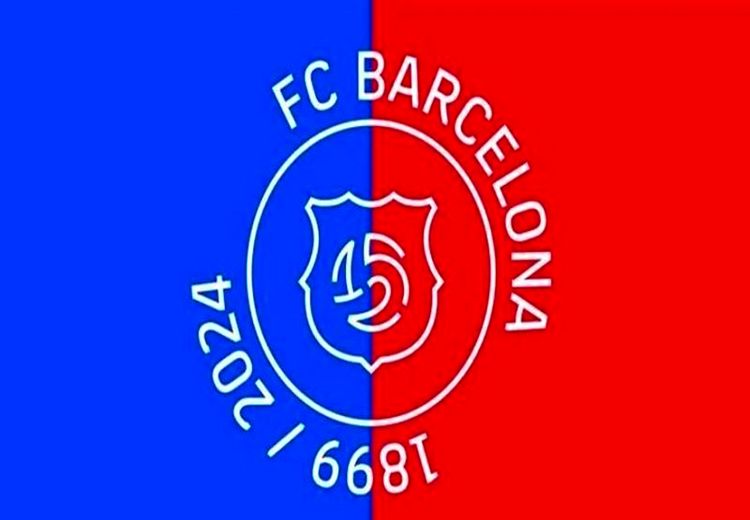 تغییر لوگوی بارسا به مناسبت ۱۲۵ سالگی باشگاه + عکس