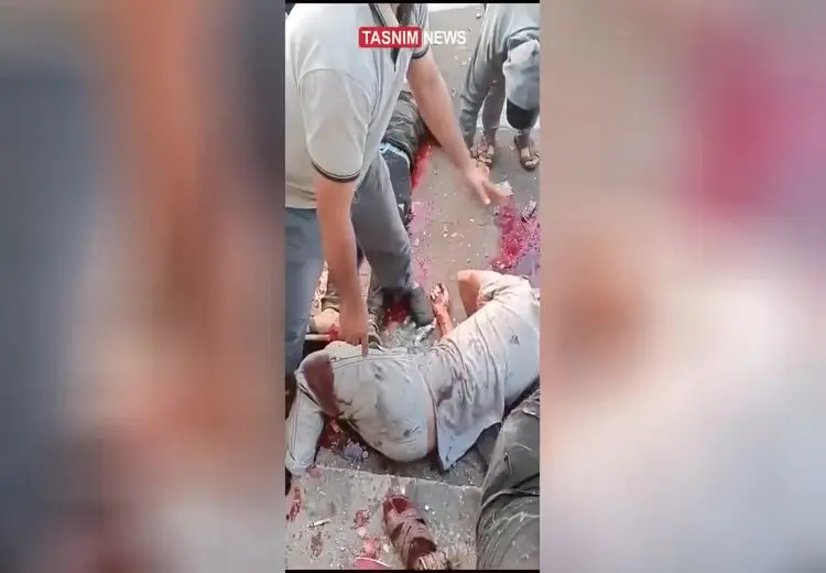 تصاویر دلخراش از بمباران ورودی بیمارستان‌ها در غزه