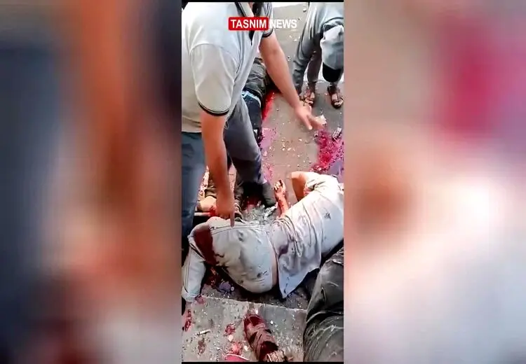 تصاویر دلخراش از بمباران ورودی بیمارستان‌ها در غزه