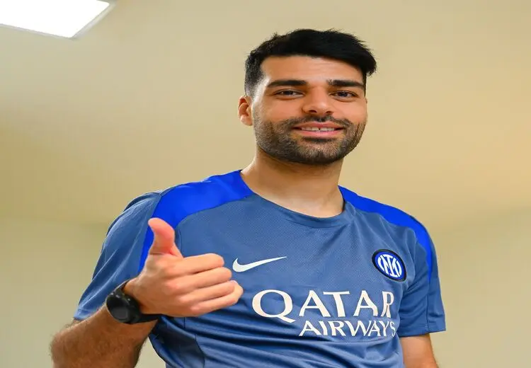 طارمی در اولین بازی اینتر فیکس شد‌