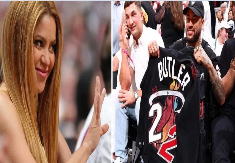 نیمار و شکیرا در میامی!/ مهمانان ویژه فینال NBA + عکس