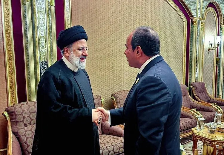 دیدار رییسی با رییس جمهور مصر و بن سلمان + عکس