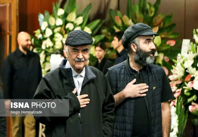 شفیعی کدکنی در  مراسم یادبود امیربانو کریمی