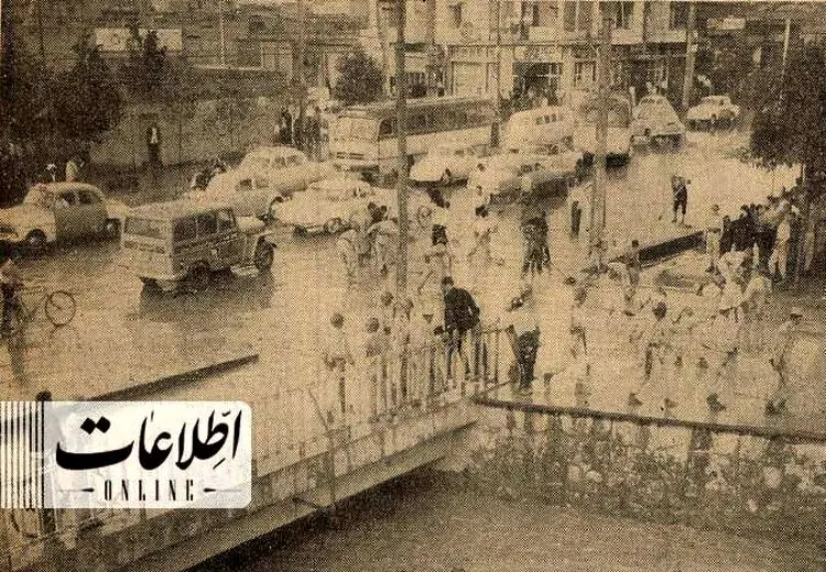 سیلی عجیبی که شرق تهران را برد + عکس