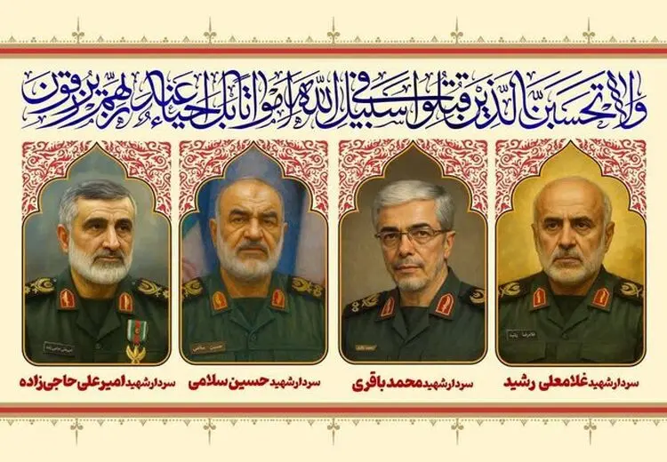 مراسم تشییع «شهدای اقتدار ایران» در تهران روز شنبه برگزار می‌شود