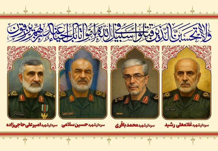 مراسم تشییع «شهدای اقتدار ایران» در تهران روز شنبه برگزار می‌شود
