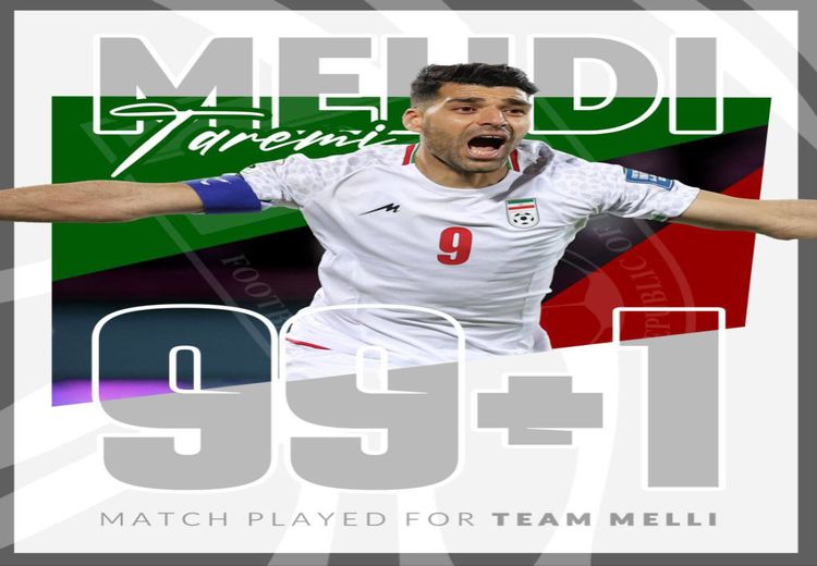 رکورد تازه مهدی طارمی با پیراهن ایران!