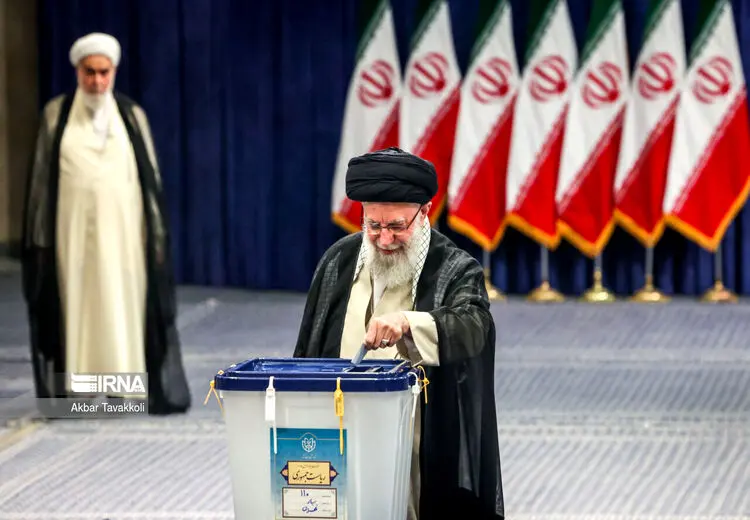 رهبر انقلاب پای صندوق رای 1403