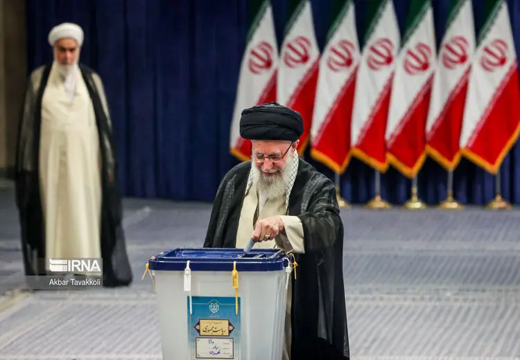 رهبر انقلاب پای صندوق رای 1403