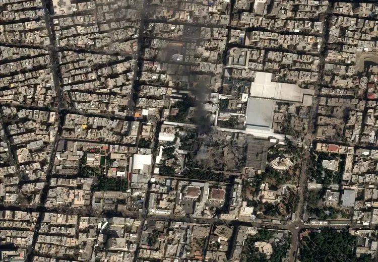 خانه رهبر انقلاب که داخل آن به شهادت رسید