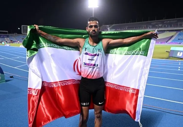 دونده ایرانی در ریاض به طلا رسید