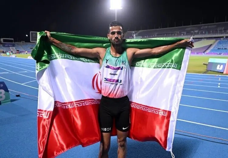 دونده ایرانی در ریاض به طلا رسید