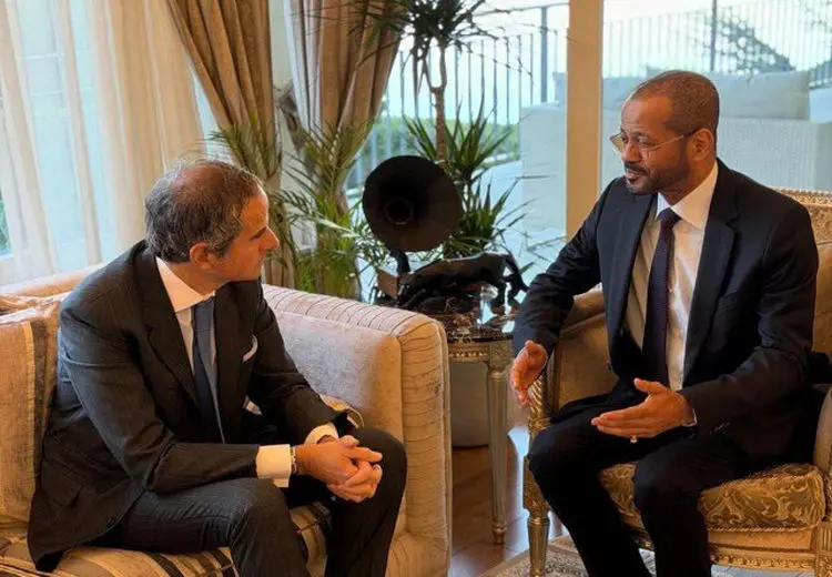 رایزنی گروسی با وزیر خارجه عمان 

