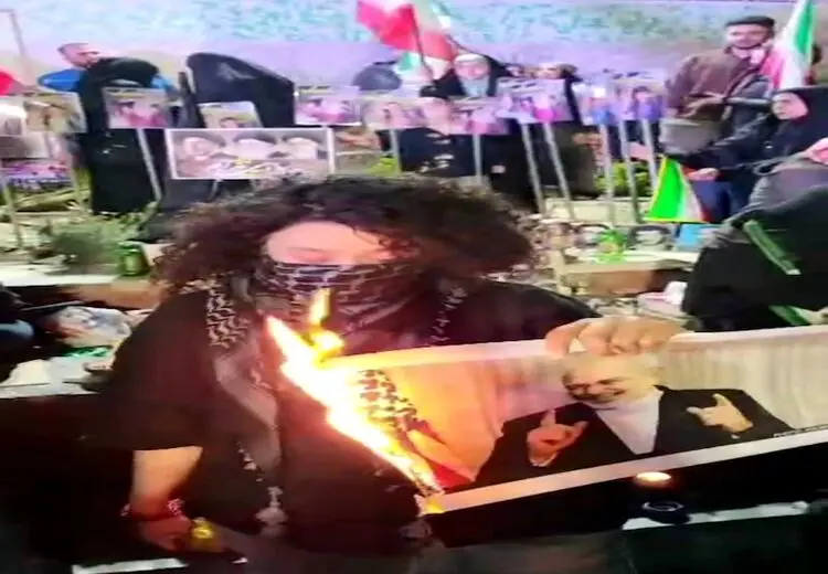 واکنش جالب ظریف به دختری که عکس او را آتش زد: دخترم! در خیابان بمان و بیاد رهبر شهید سرود ایران بخوان