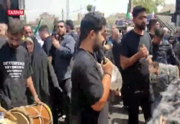 تجلیل از شهدای حمله اسراییل با موسیقی بوشهری در تهران