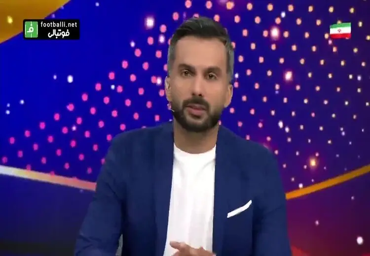 حمله میثاقی به بازیکنان استقلال در تلویزیون