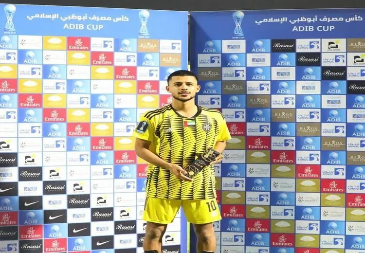 مهدی قائدی بهترین مهاجم لیگ امارات شد