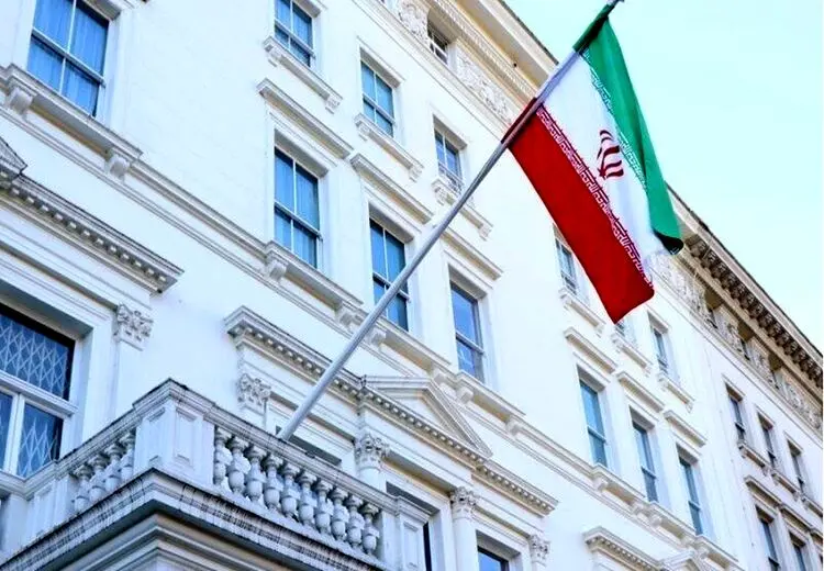 سفارت ایران: ادعاها درباره طرح توطئه ایران برای سوء قصد به ۲ مجری تلویزیونی در لندن را رد می کنیم