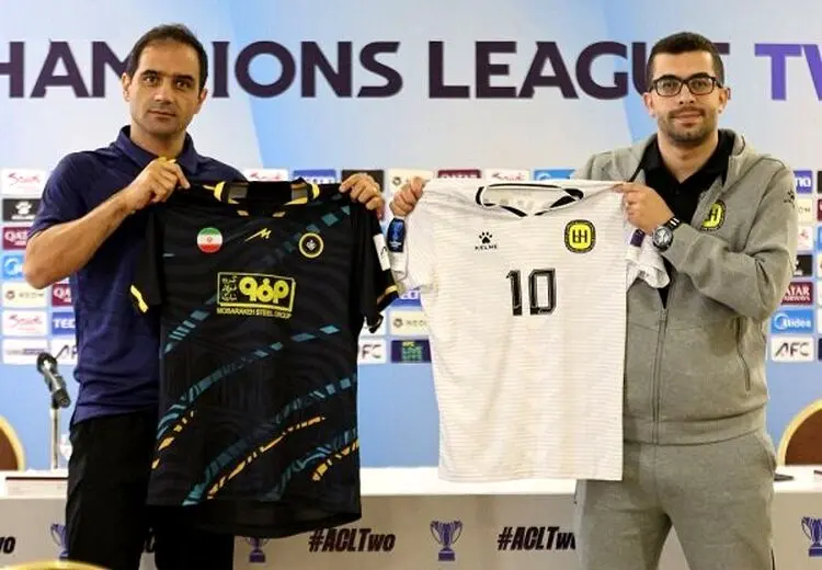 سپاهان با لباس مشکی‌رنگ مقابل الحسین اردن