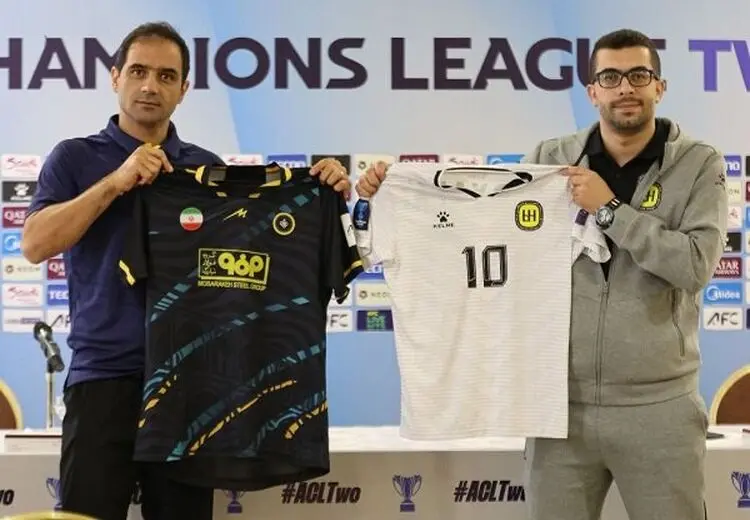 سپاهان با لباس مشکی‌رنگ مقابل الحسین اردن