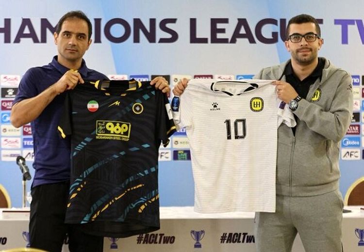 سپاهان با لباس مشکی‌رنگ مقابل الحسین اردن