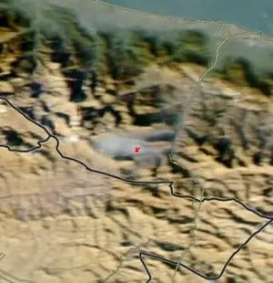 تصاویر ماهواره‌ای ناسا از حریق در جنگل الیت چالوس