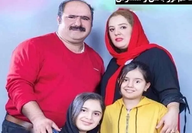 عکس خانوادگی از بازیگر نقش سلمان در «نون خ»
