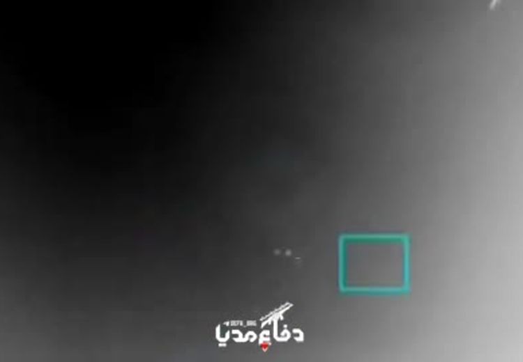فیلم رهگیری جنگنده اسرائیلی توسط پدافند هوایی ارتش