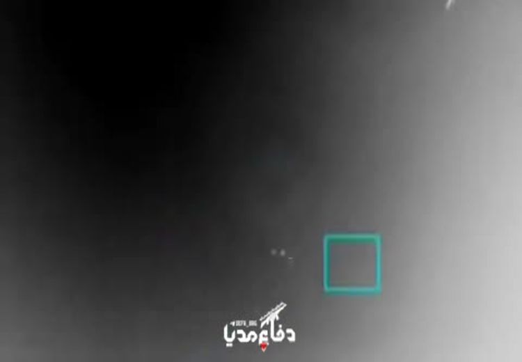 فیلم رهگیری جنگنده اسرائیلی توسط پدافند هوایی ارتش
