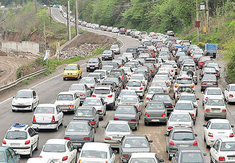 هشدار به مسافران نوروزی درباره ترافیک سنگین در این جاده‌ها