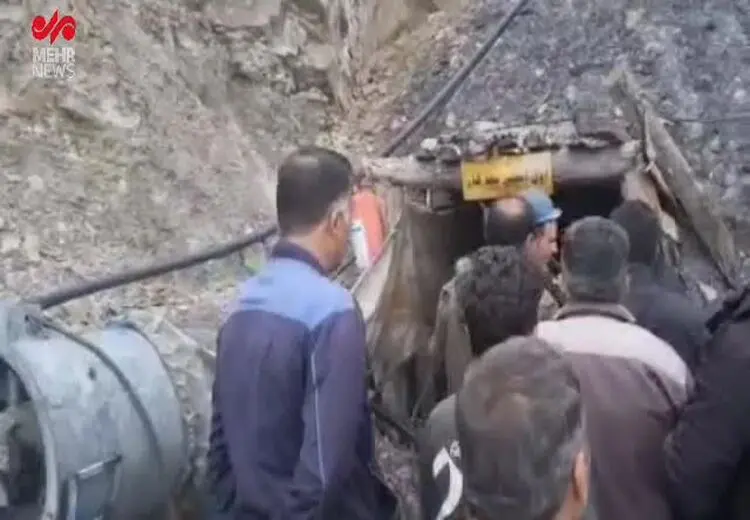 نخستین فیلم از معدن حادثه دیده دامغان  