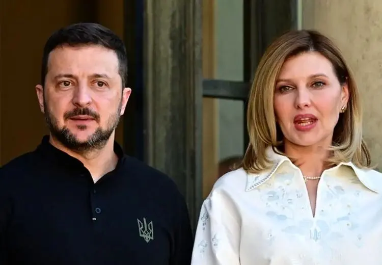 پای زلنسکی و همسرش به پرونده اپستین باز شد