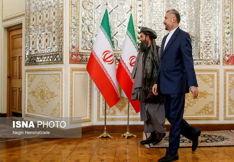 دیدار امیرعبداللهیان با معاون اقتصادی طالبان