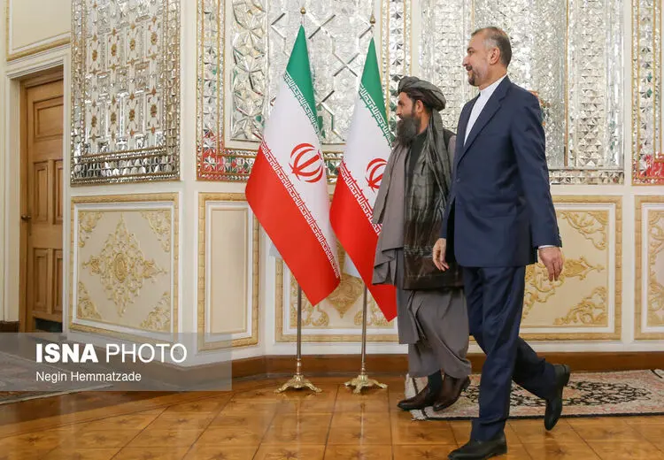 دیدار امیرعبداللهیان با معاون اقتصادی طالبان