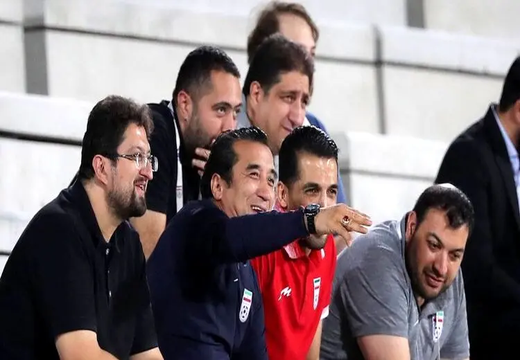 انرژی مثبت خداداد به تیم ملی از روی سکو