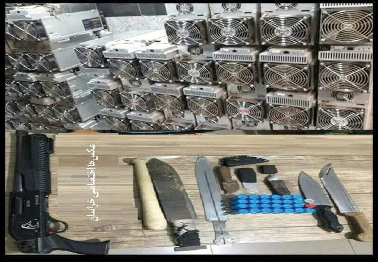 دزدان مزارع استخراج رمزارز دستگیر شدند